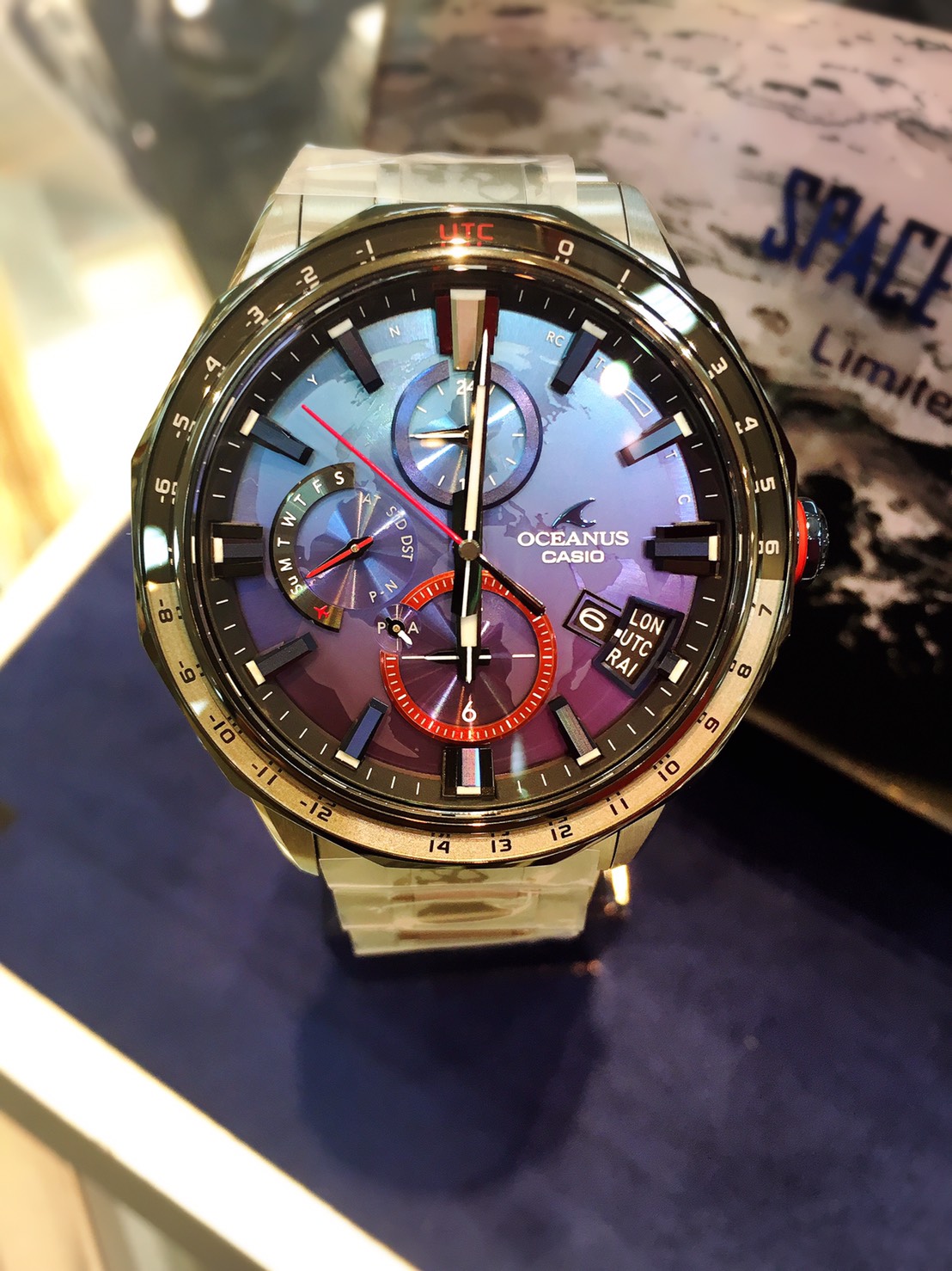 オシアナス 宇宙兄弟 コラボ限定モデル OCW-G2000SB-2AJR - 腕時計 